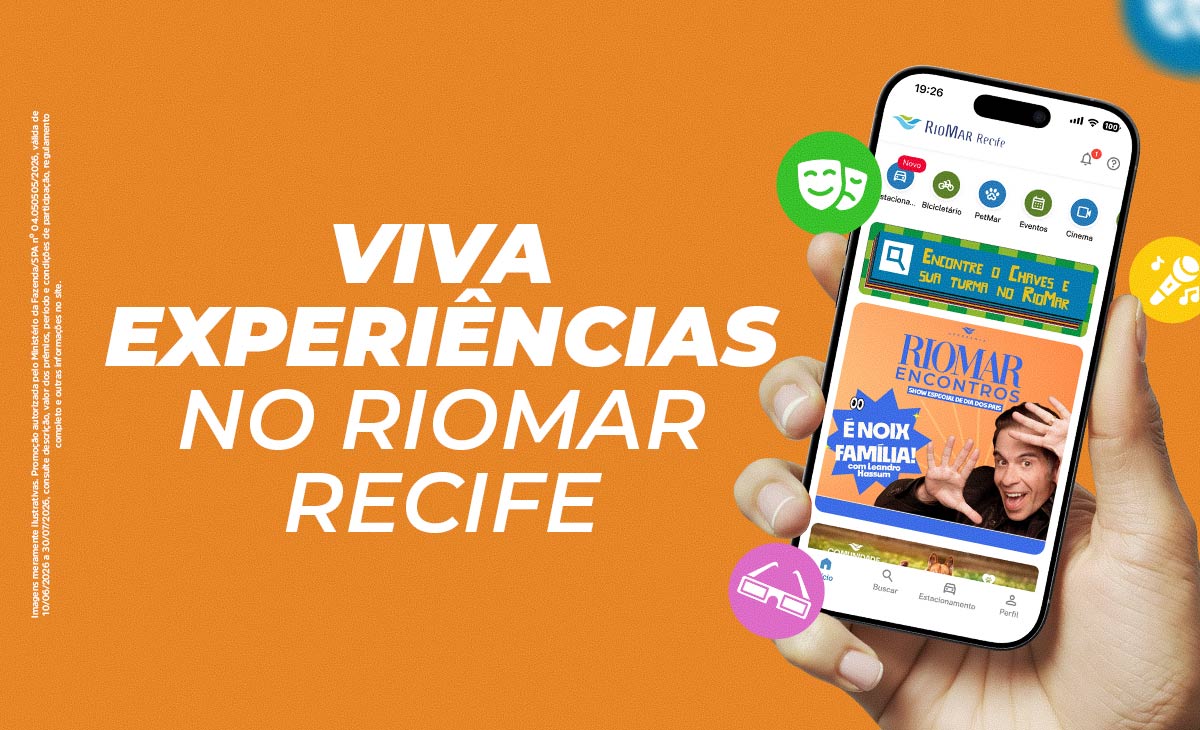 Viva experiências no RioMar Recife