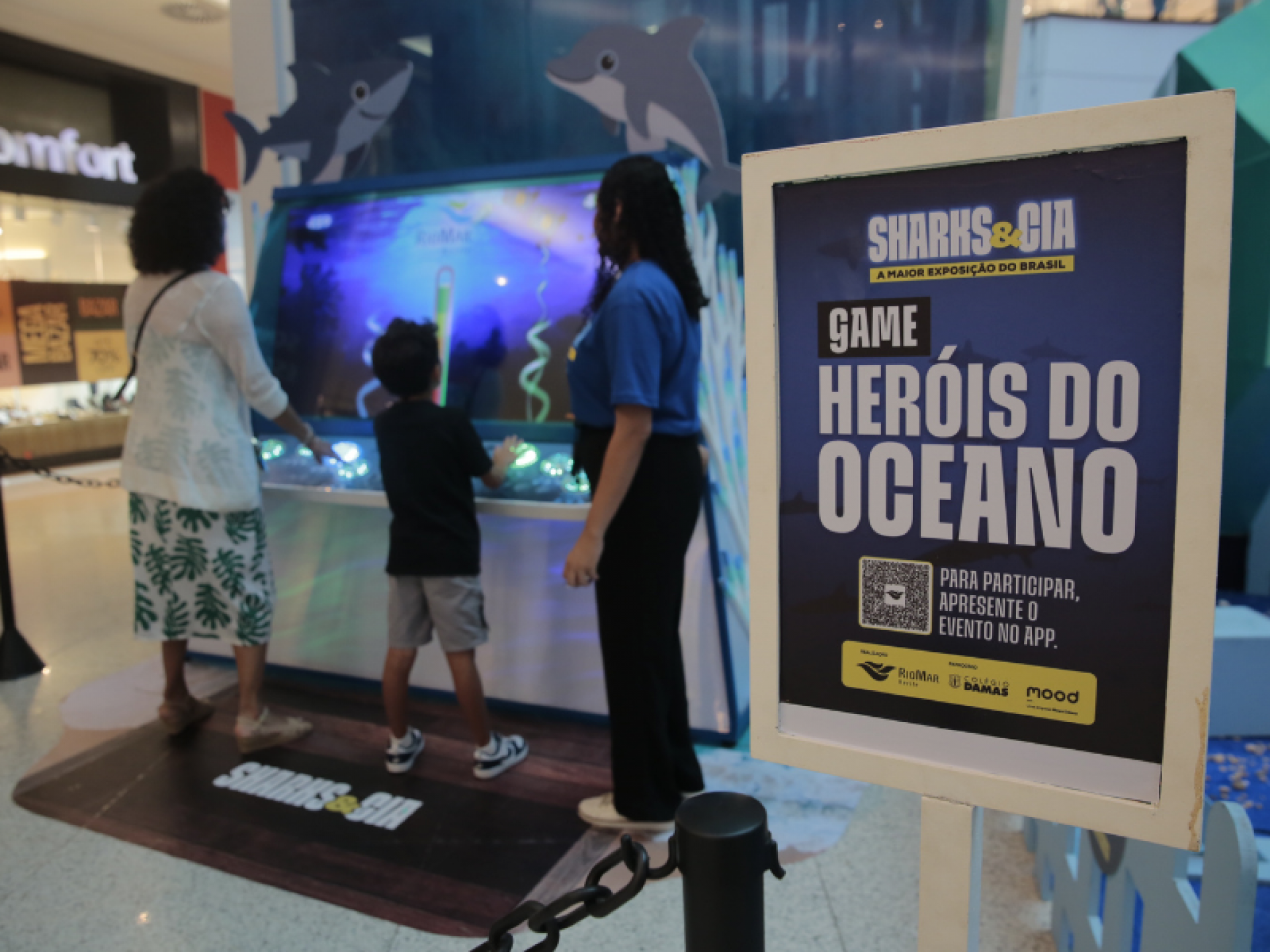 Game Heróis do Oceano.