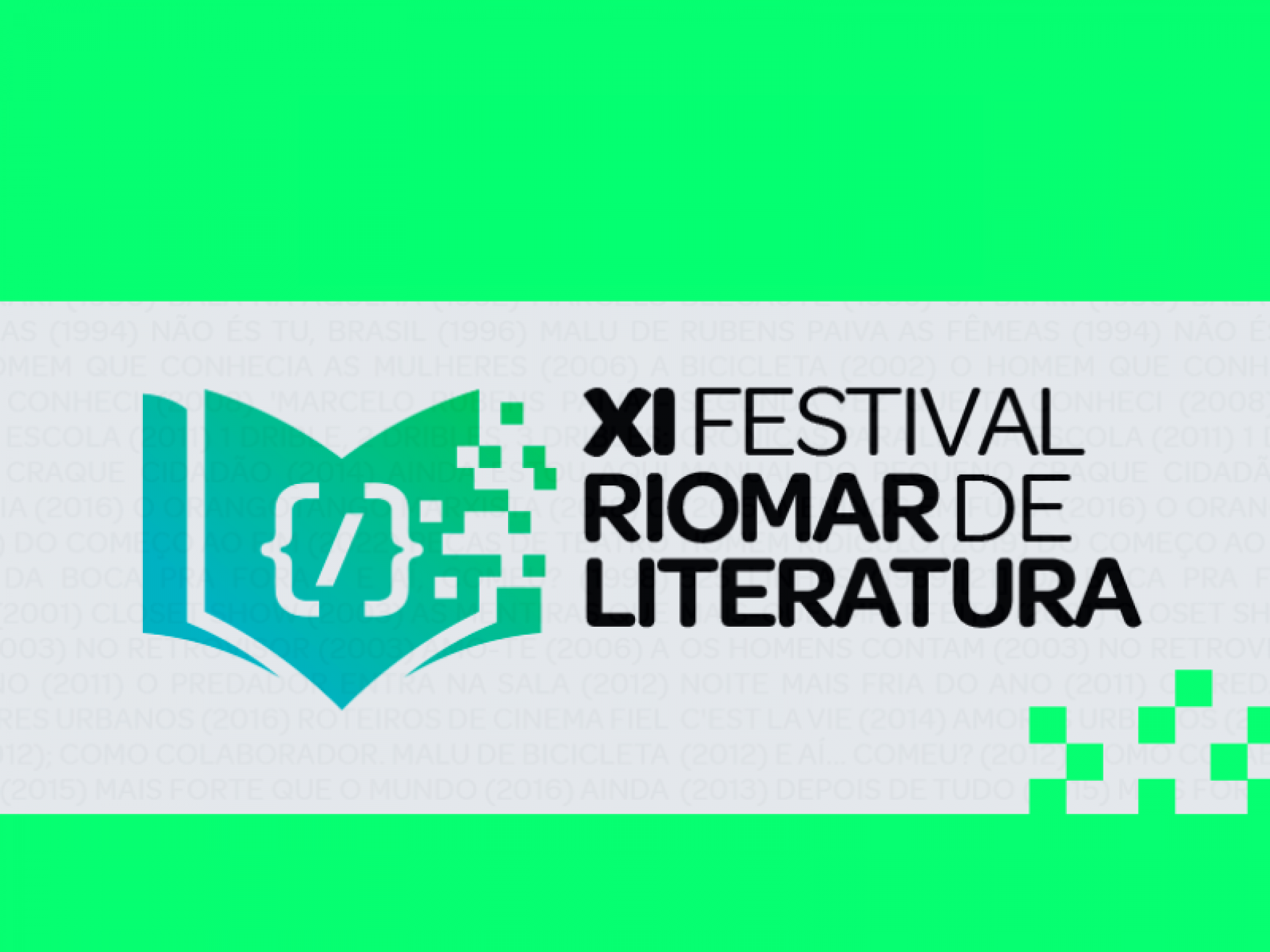 XI Festival RioMar de Literatura