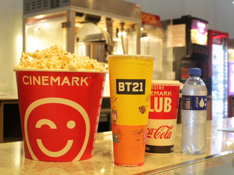 Minimark BT21 está disponível na Cinemark do RioMar Recife