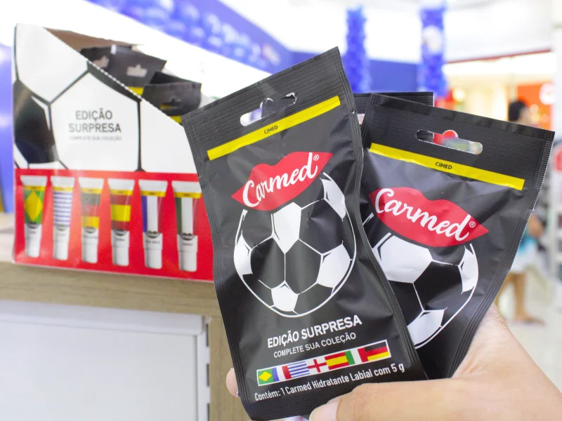 Carmed lança colecionáveis da Copa; saiba onde encontrar