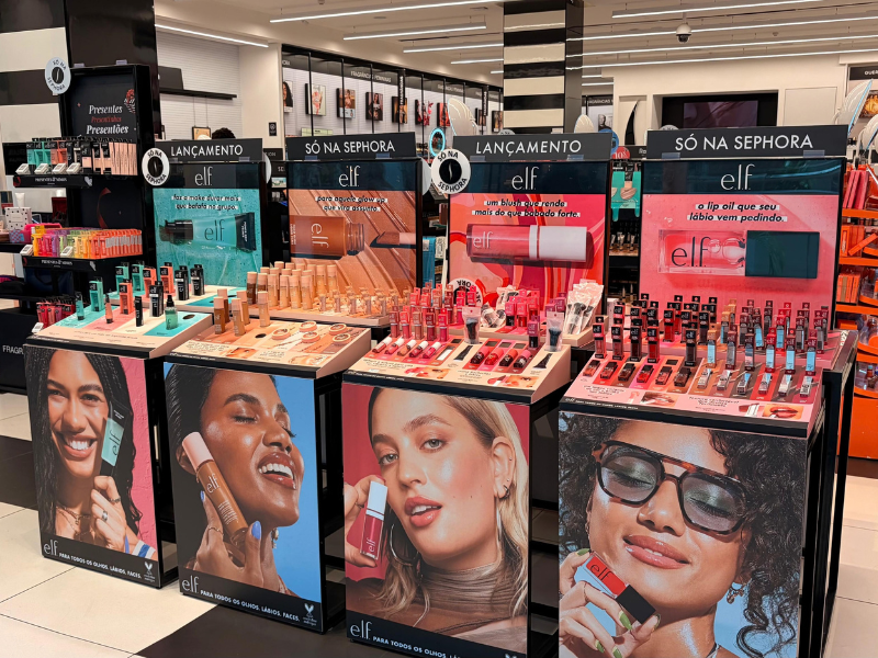 e.l.f Cosmetics chegou na Sephora do RioMar Recife