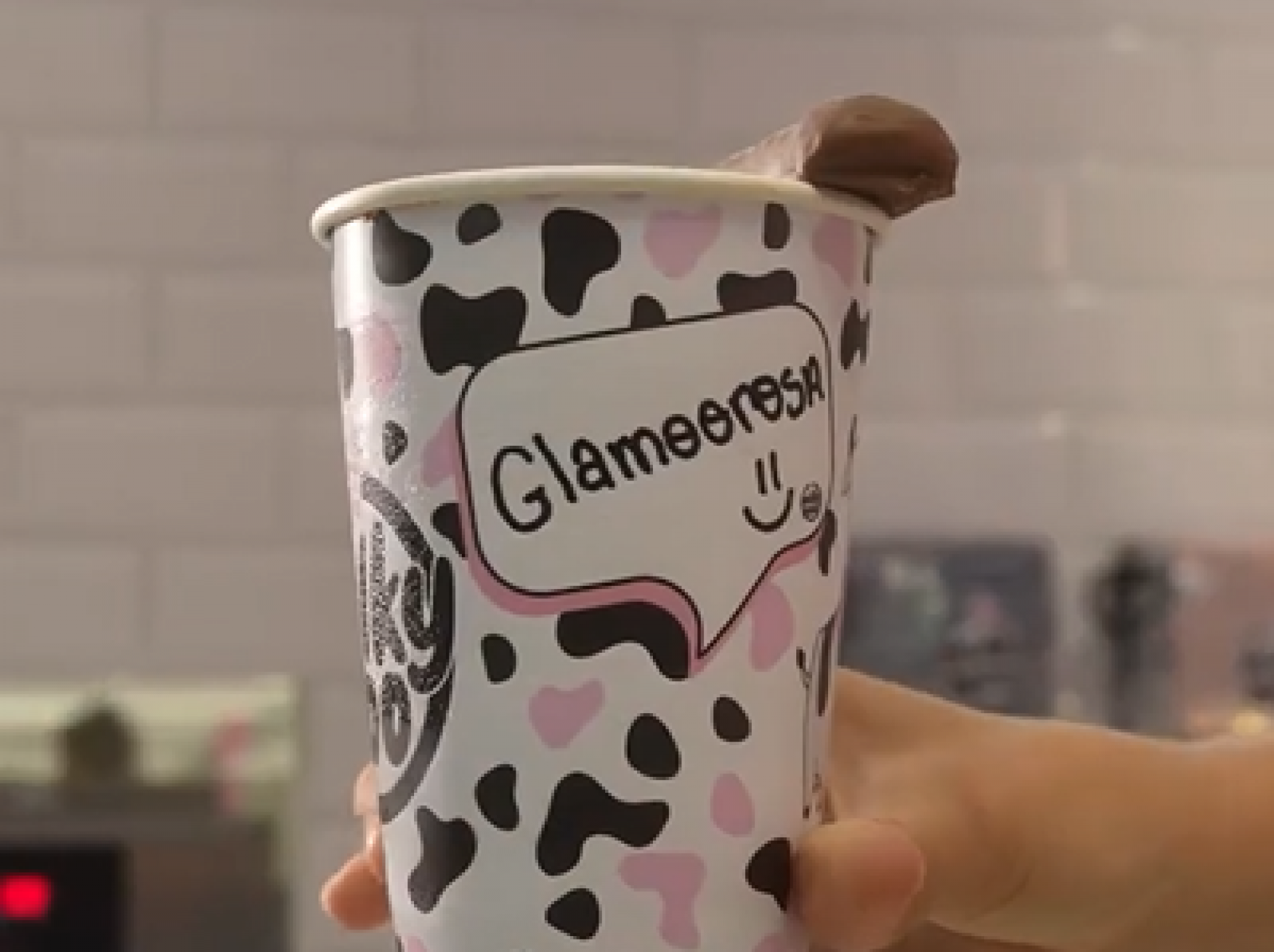Milkshake Glamoorosa na Milky Moo