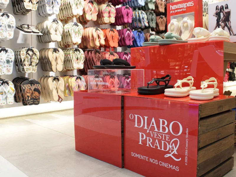 Havaianas lança coleção do  Diabo Veste Prada 2