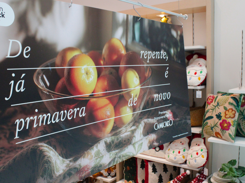 Início da primavera: confira opções de decoração na Camicado