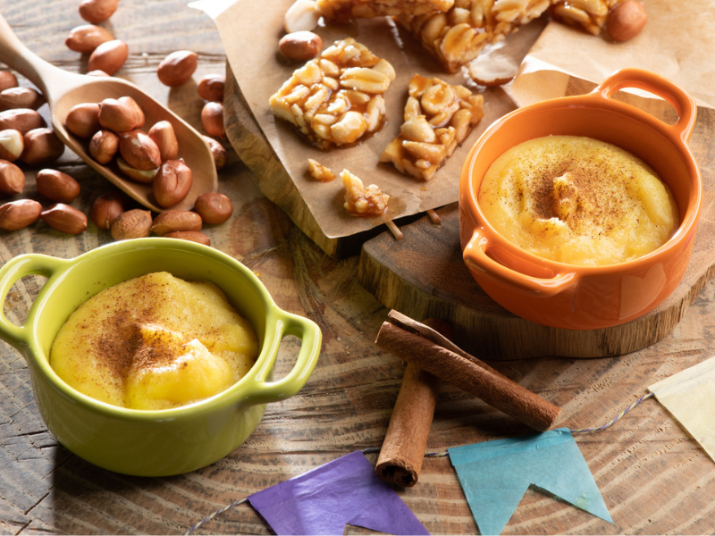 Receita junina: aprenda a fazer canjica e bolo de milho