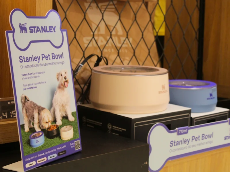 Stanley lança o Pet Bowl, bebedouro e comedouro pet térmico