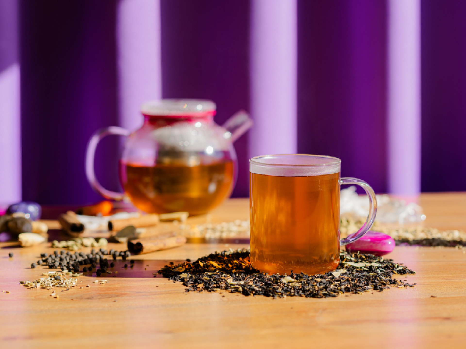 Chai, chá indiano.