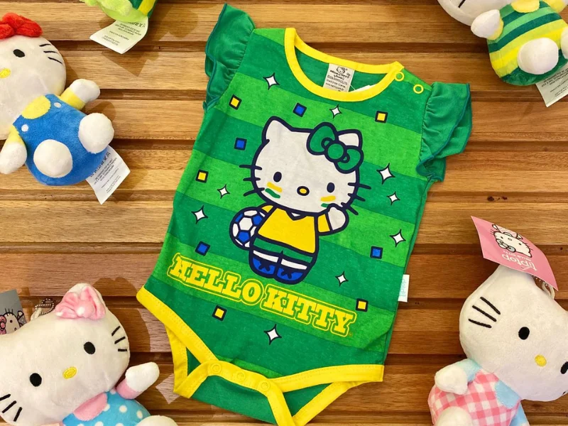 Tip Top lança coleção exclusiva da Hello Kitty + Seleção Brasileira