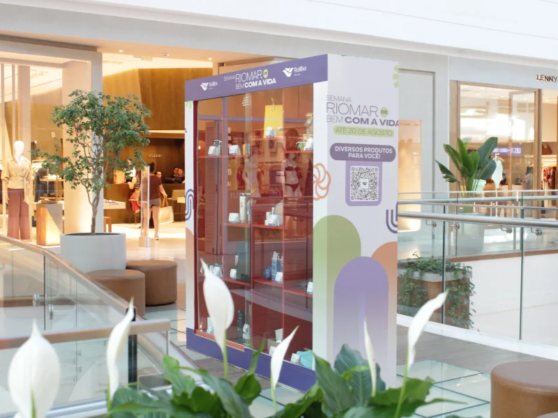 RioMar de Bem com a Vida conta com vitrine exclusiva